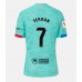 Tanie Strój piłkarski Barcelona Ferran Torres #7 Koszulka Trzeciej 2023-24 Krótkie Rękawy